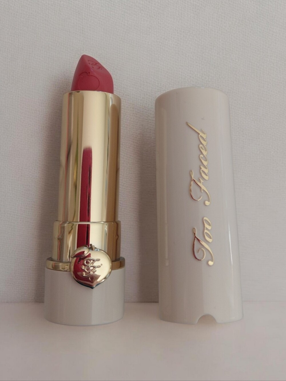 Too Faced Peach Kiss Lipstick--Peach Beach